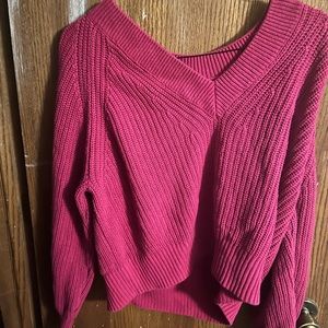 Pink sweater